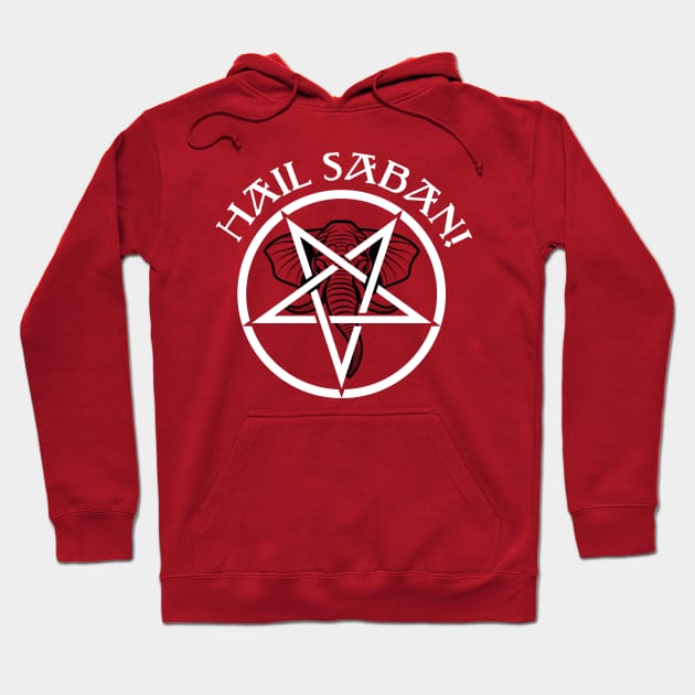 Hail Saban! Hoodie by Talesbybob